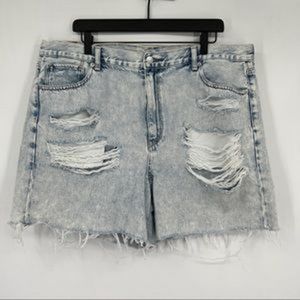 Madewell High Rise Denim Shorts Women’s 25 Dark Wash 4” Inseam